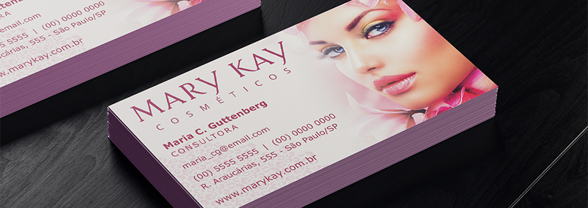 Imprimir Cartão de Visita Mary Kay