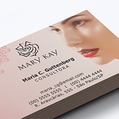 Cartão de Visita Mary Kay