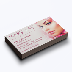 Cartão de Visita Mary Kay Barato